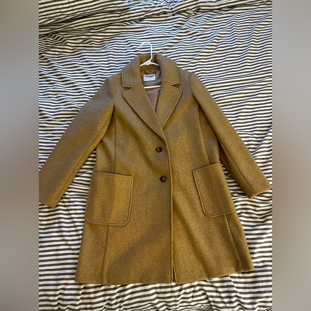 Old Navy Tan Trench Coat